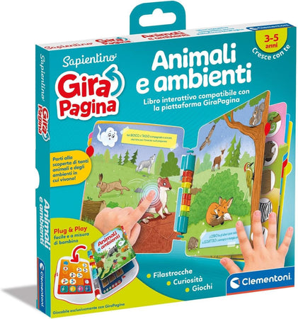ANIMALI E AMBIENTI GIRA PAGINA 3-5 ANNI