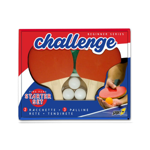 SCATOLA PING PONG C/RETE CHALLENGE