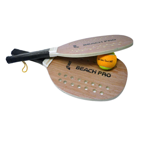 RACCHETTE COPPIA BEACH PRO FLUO 2 ASS