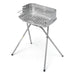 Barbecue carbonella ompagrill 40098 aluminized silver silver