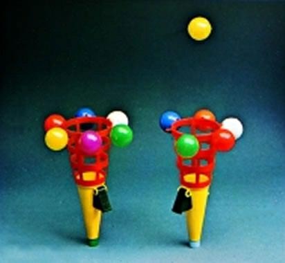 PALLA CESTO CON PALLINE