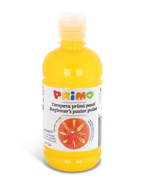 Tempera colore Giallo primario 201 Primo 500 ml