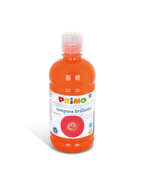 Tempera colore Arancio 250 Primo 500 ml