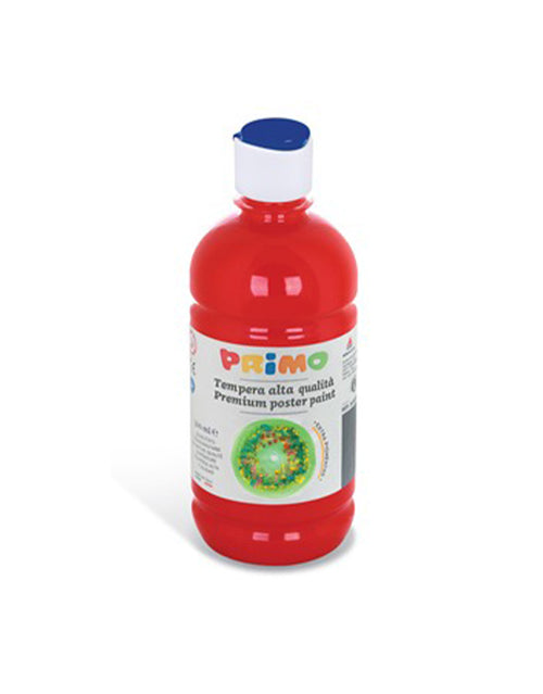Tempera colore Rosso vermiglione 300 Primo 500 ml