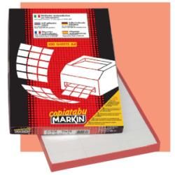 Cf100 etichette 210x297 rosso - 210C503RO