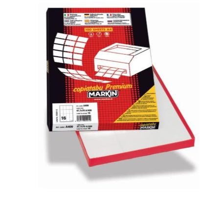 Cf100 etichette 210x297 blu - X210C503BL