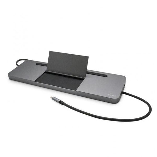 Docking Station Universale per Notebook 3x USB 3.2 / HDMI / DisplayPort per Triplo Monitor 4K Grigio + Power Delivery 85W