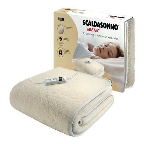 Scaldasonno imetec 16799 comfort lana e merino