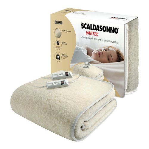 Scaldasonno imetec 16800 comfort lana e merino