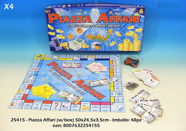 GIOCO SOCIETA PIAZZA AFFARI
