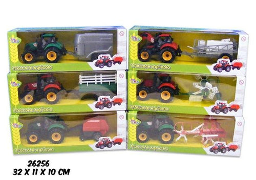 TRATTORE AGRICOLO C/MEZZO 6 ASS