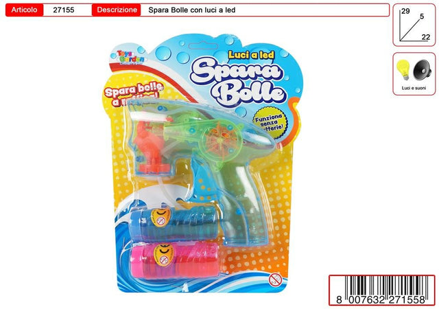 PISTOLA BOLLE SAPONE FRIZIONE