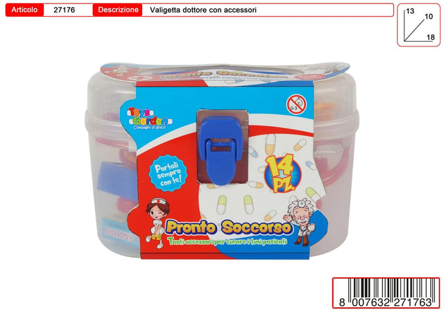 VALIGIA DOTTORE PRONTO SOCCORSO