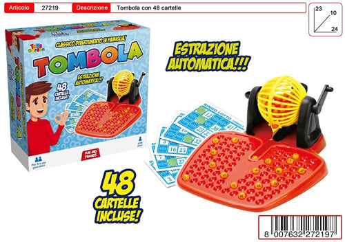 TOMBOLA 48 CARTELLE AUTOMATICA