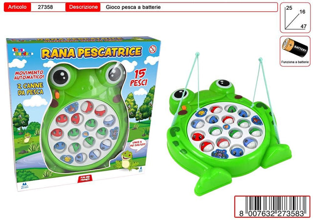PESCA PESCI BATTERIA 15 PZ RANA