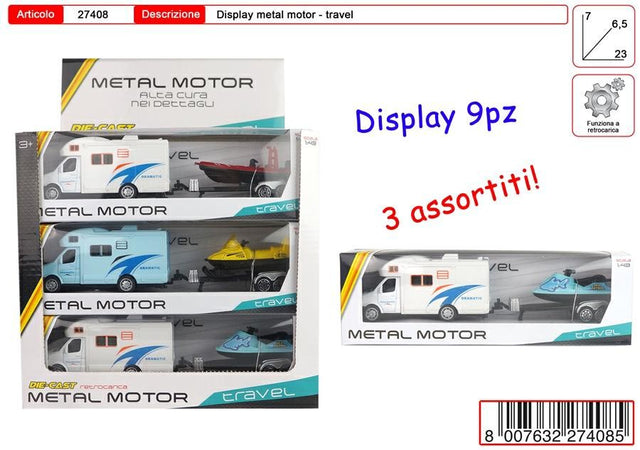 DISPLAY CAMPER + MOTO ACQUA