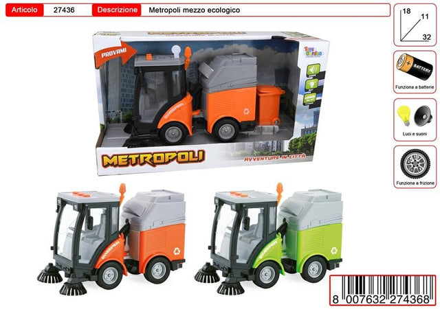 MEZZO PULISCI STRADE METROPOLI