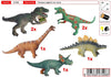 MEGA DINOSAURS GRANDE C/SUONI 6 ASS.