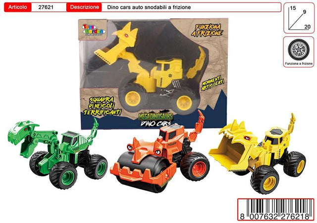 DINO CAR 3 ASS