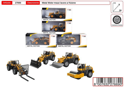 MEZZI CANTIERE METALLO 4 ASS