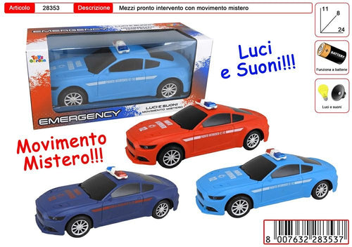 AUTO PRONTO INTERVENTO 3 ASS LUCI E SUONI