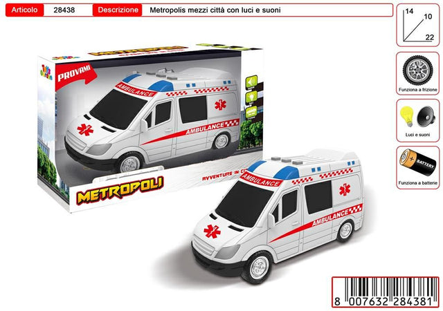 AMBULANZA CON SUONI METROPOLI