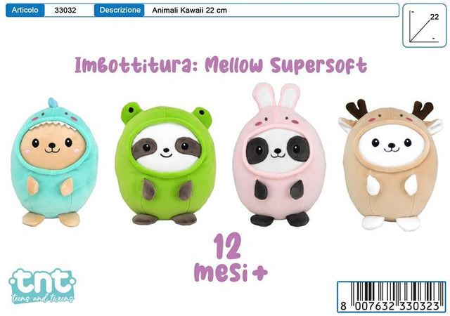 PELUCHE TNT CM.25 4 ASS