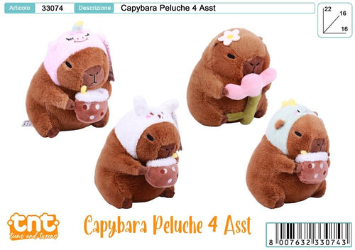 PELUCHE CAPYBARA CM.23