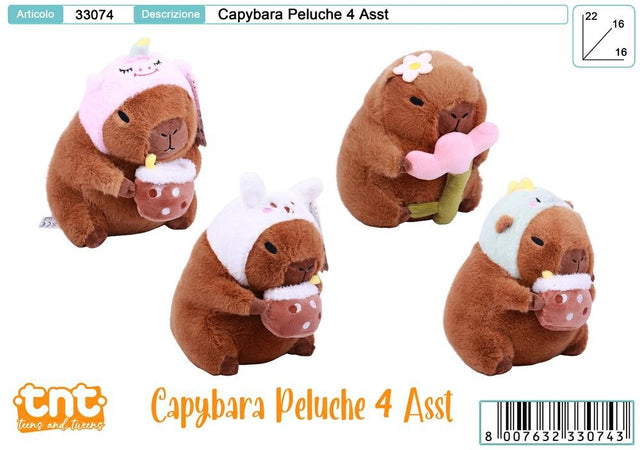 PELUCHE CAPYBARA CM.23