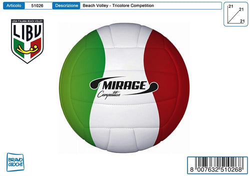 PALLONE CUOIO VOLLEY ITALIA NEW 2026