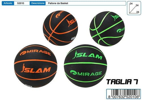 PALLONE CUOIO BASKET MIRAGE MIS 7