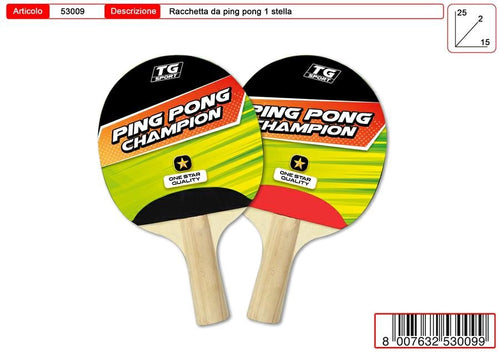 RACCHETTE PING PONG 1 STELLA
