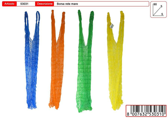BORSA RETE CM. 90 3 COLORI