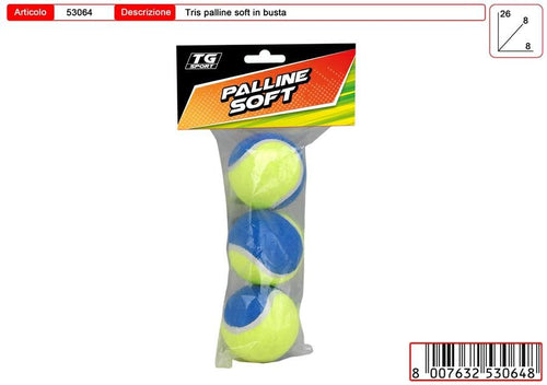 BUSTA PALLINE TENNIS SOFT