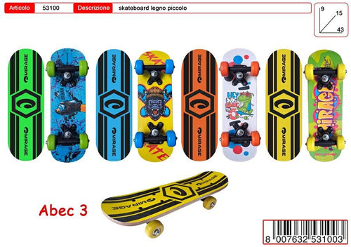 SKATEBOARD LEGNO CM.43