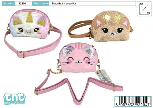 BORSA PELUCHE TRACOLLA