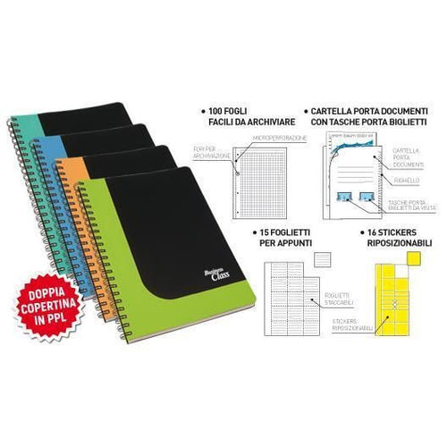 Cf4 blocco spiralato business class - 6519