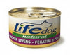 Life Pet Care Dog Natural Scatoletta Fegatini di Pollo per Cani 90gr