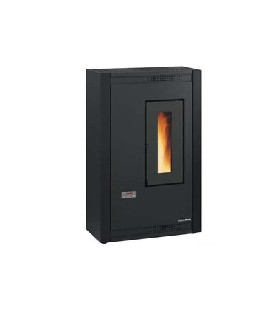 Stufa pellet 5,1kw luisella 5.0 black 5 stelle 1288202