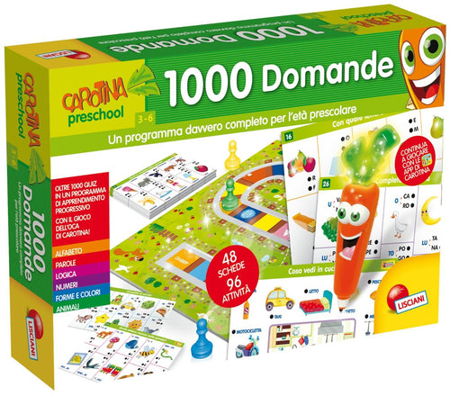 CAROTINA 1000 DOMANDE 3-6 ANNI