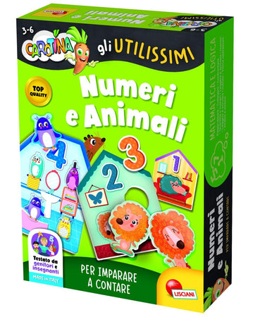 CAROTINA NUMERI E ANIMALI