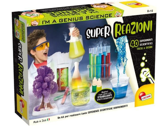 LABORATORIO CHIMICO SUPER REAZIONI 8-12