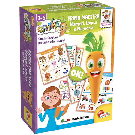 CAROTINA NUMERI LOGICA E MEMORIA 3-6