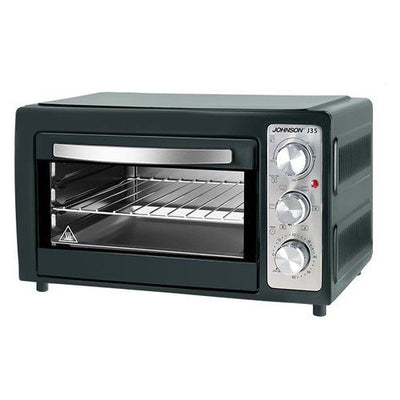 Forno elettrico johnson serie j j35 black e silver - 8008523013776