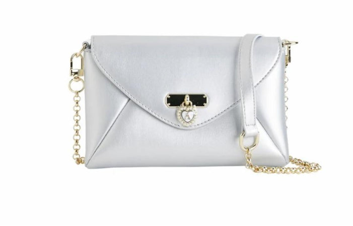 17180-MAE-S5M Pochette L'Atelier du Sac Argento 0000000377