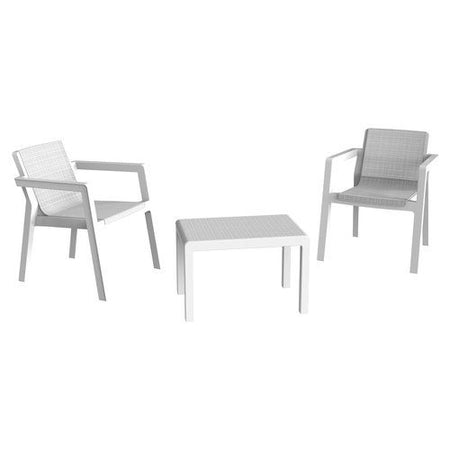 Set esterno toomax z0592raa00800 riviera 592 bianco