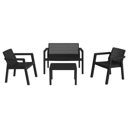 Set esterno toomax z0593raa04100 riviera 593 antracite scuro