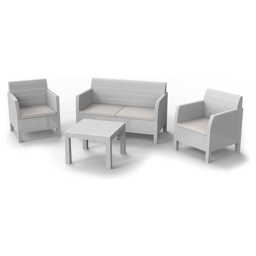 Set da esterno toomax z0114r5 0800 matilde 114 bianco