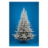 Albero di natale d. 1,37 x h. 2,1 m san vito verde innevato - 8009534015537