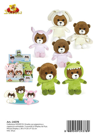 DISPLAY ORSO C/PIGIAMA 3 ASS CM.25